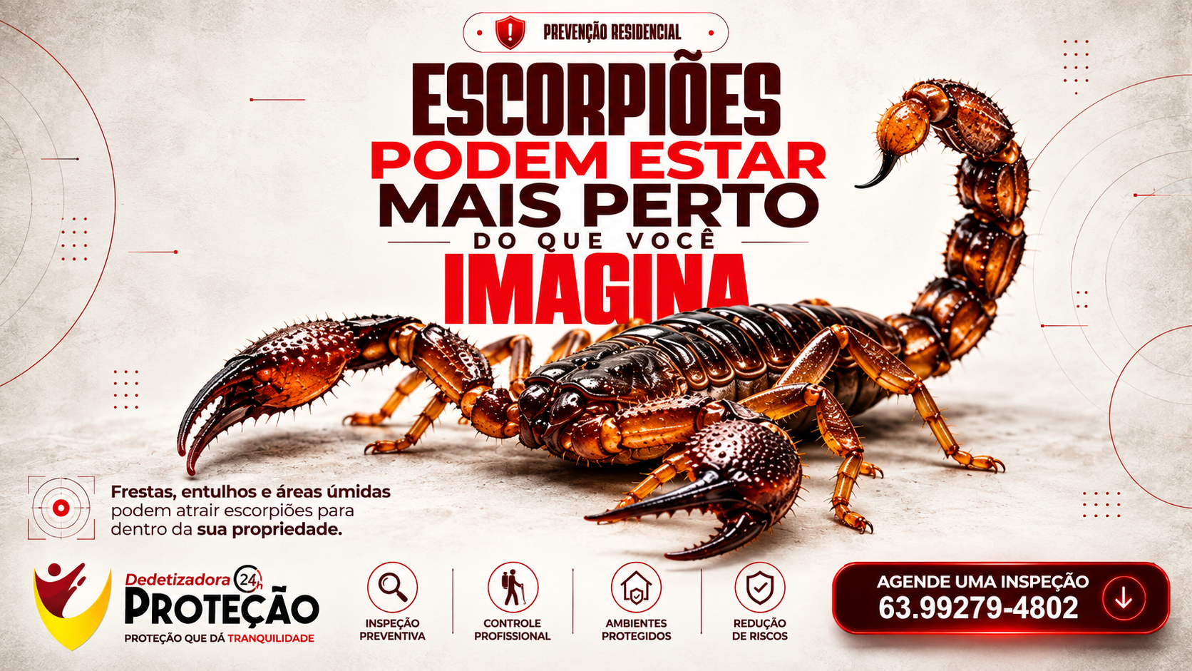 Dedetizadora Proteção - banner mobile 4