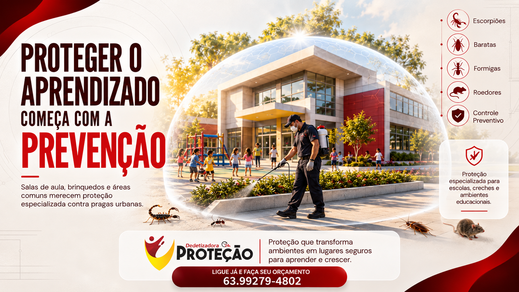 Dedetizadora Proteção - banner mobile 5